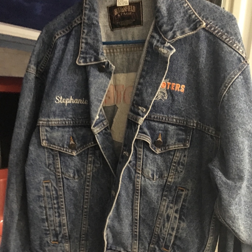 Ladies Original Hooters Jean Jacket